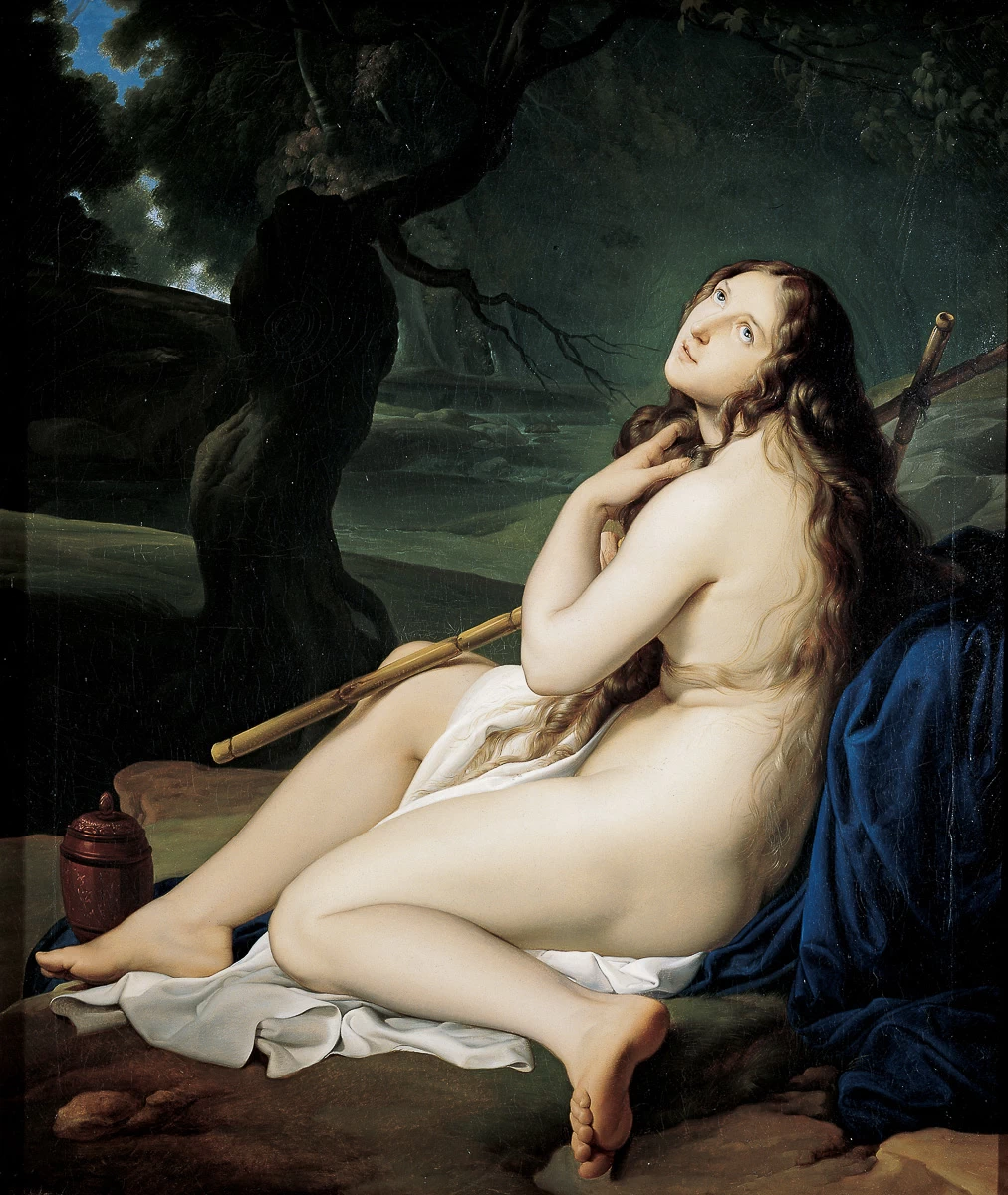 Maria Maddalena penitente nel deserto - 1825, Collezione Franco Maria Ricci, Labirinto della Masone, Fontanellato (Parma)